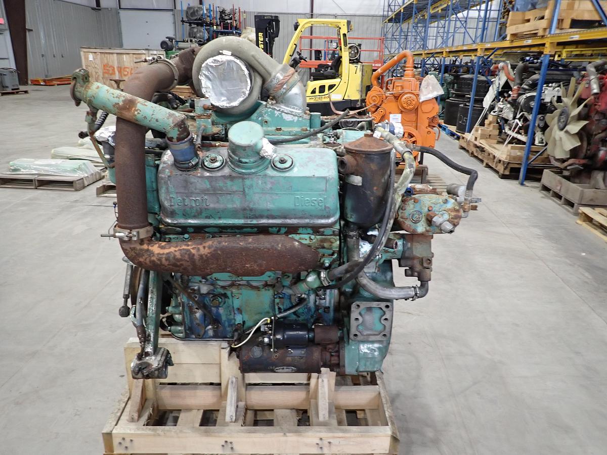 Used Detroit Diesel 6V92TA Turbo Truck Engine 8067-7427