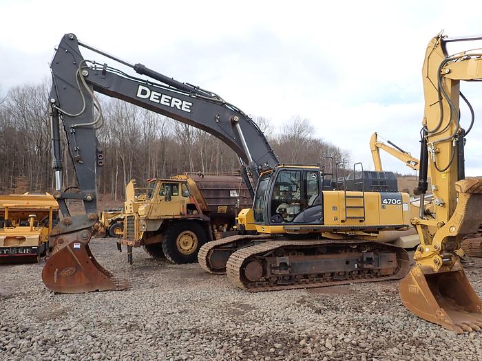 Used 2019 John Deere 470G LC Hydraulic Excavator Q/C Aux. Hydraulics