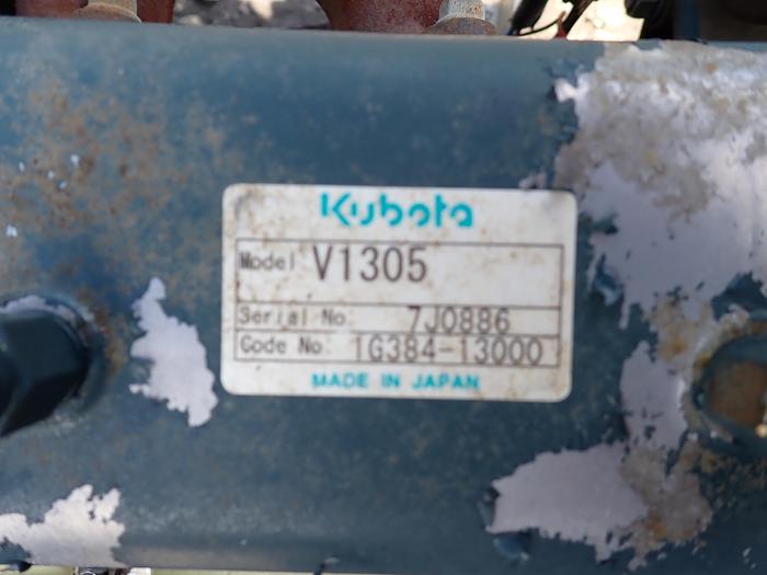 Used 2007 Kubota V1305-ES08 Diesel Engine