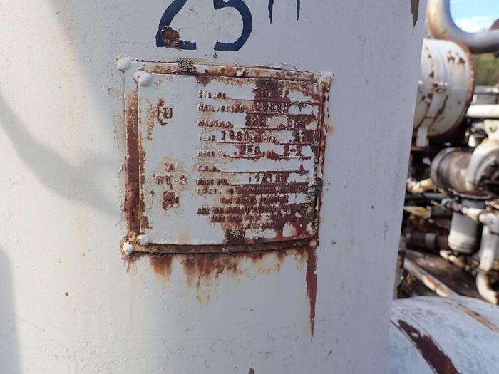 Used Quincy 850/200 Air Compressor 850 CFM Detroit Diesel 8V71 Skid Mounted 200 PSI!