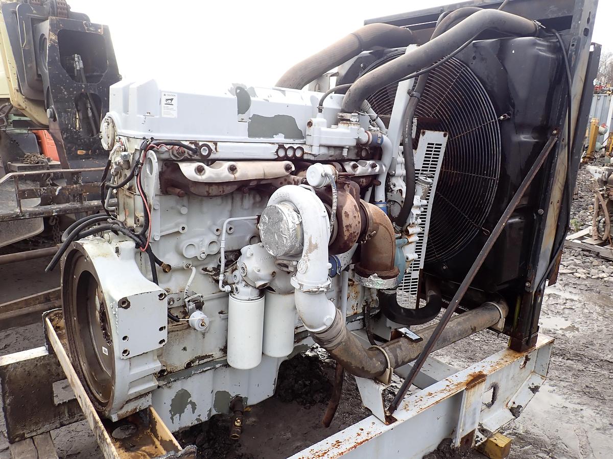 Used 2006 Detroit Diesel 14 Liter Industrial Engine POWER UNIT 635 HP
