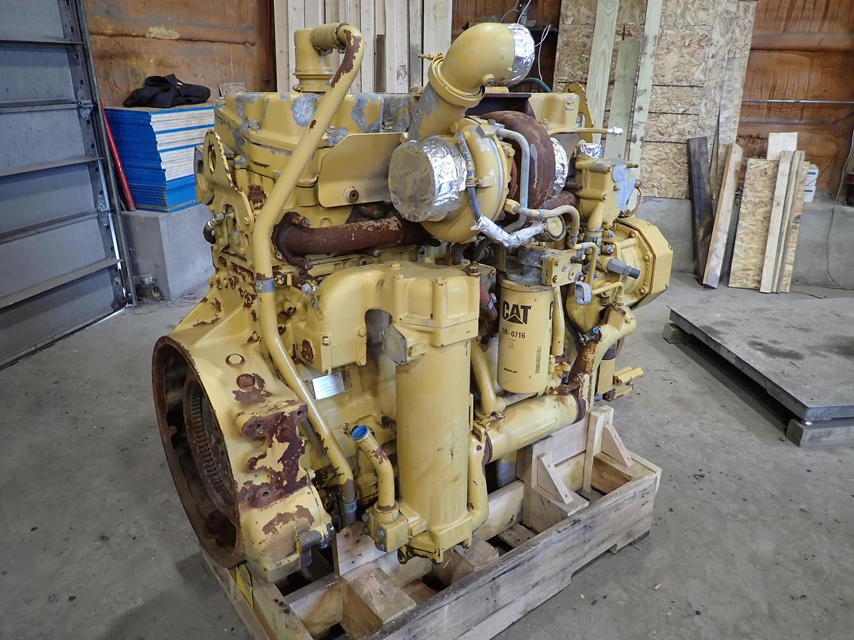 Used 2007 CAT C15 Turbo Diesel Engine 980H Loader AR # 280-9912