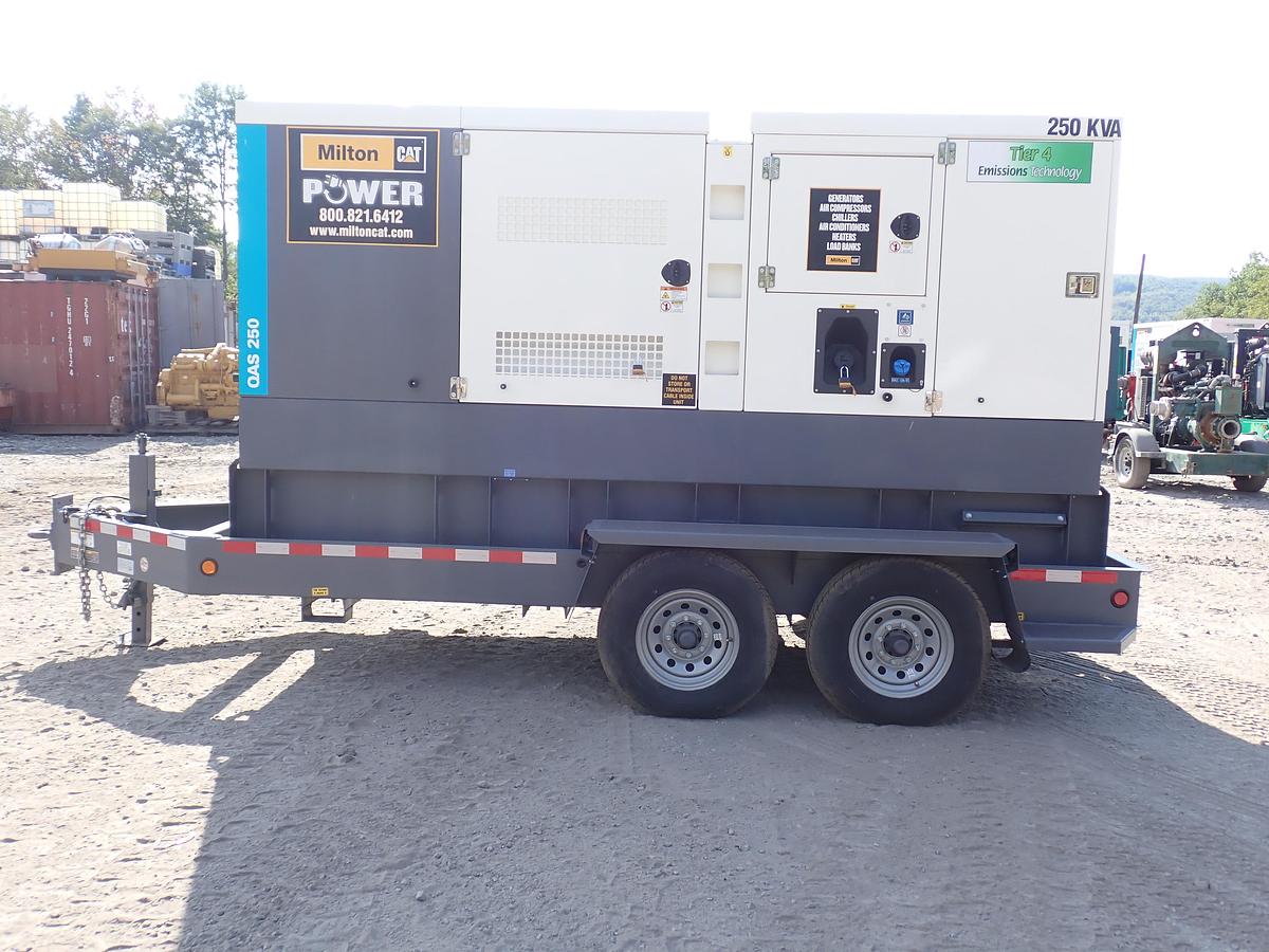 2024 Atlas Copco QAS250 UNUSED Generator FACTORY WARRANTY