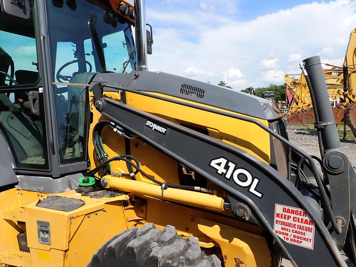 Used 2018 John Deere 410L Loader Backhoe LOADED! Q/C FORKS EXTENDAHOE