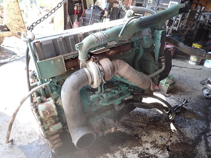 Used Volvo D12D Turbo Diesel Engine RUNS EXC. L150E Wheel Loader A35D A35E Truck D12