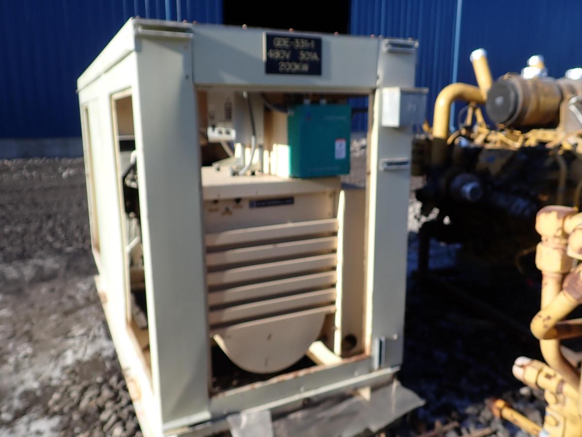 Used 1987 CAT SR4 200 KW Generator 657 HOURS!