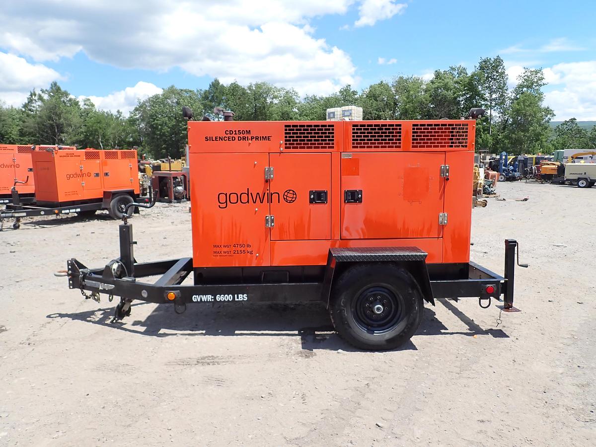 Used 2015 Godwin CD150M 6" Critical/Quiet Enclosure Water Pump