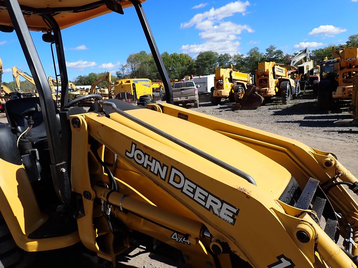 Used 2011 John Deere 110 Loader Backhoe