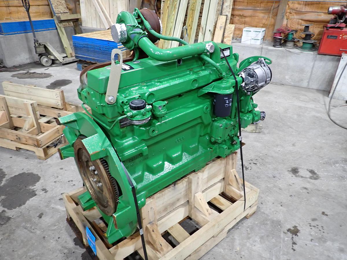 Used 2011 John Deere 6068TF151 Diesel Engine GOV'T SURPLUS
