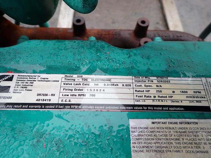 Used Cummins DSGAA