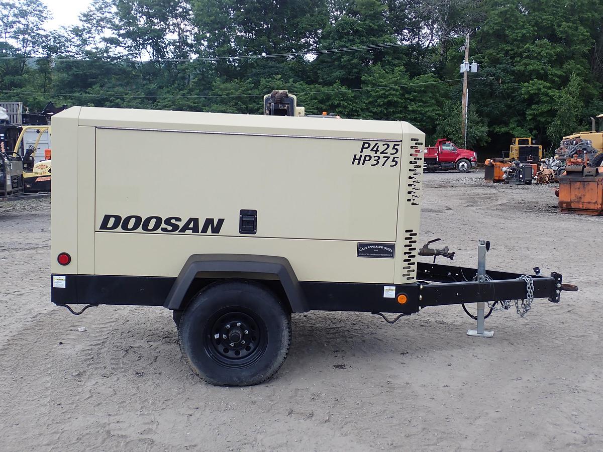 Used 2023 Doosan P425/HP375 Air Compressor 512 HOURS
