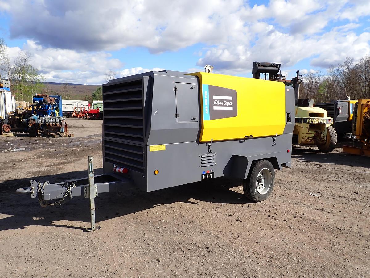 Used 2020 Atlas Copco XAS950 PD8 950 CFM Air Compressor 598 HOURS!!