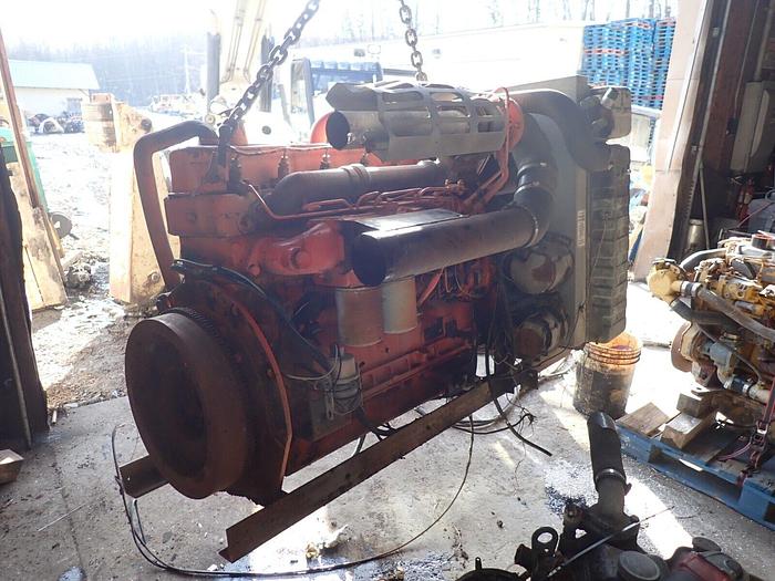 Used Allis Chalmers 670T Turbo Diesel Engine GOOD RUNNER! 670 Tractor Dozer