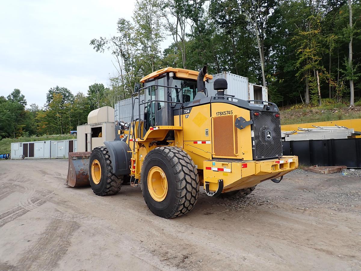 Used 2021 John Deere 724P Wheel Loader QUICK COUPLER