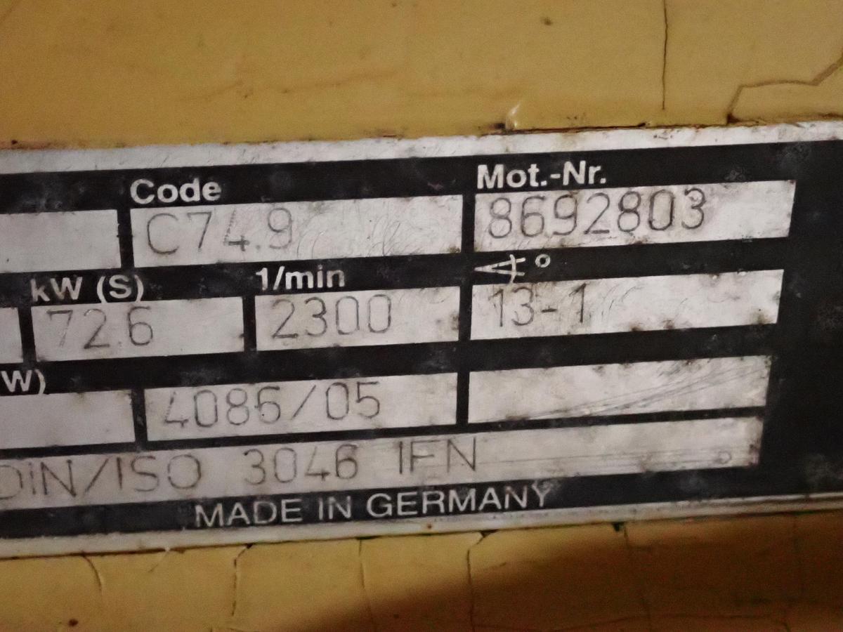 Used Deutz BF4L913 Turbo Diesel Engine POWER UNIT