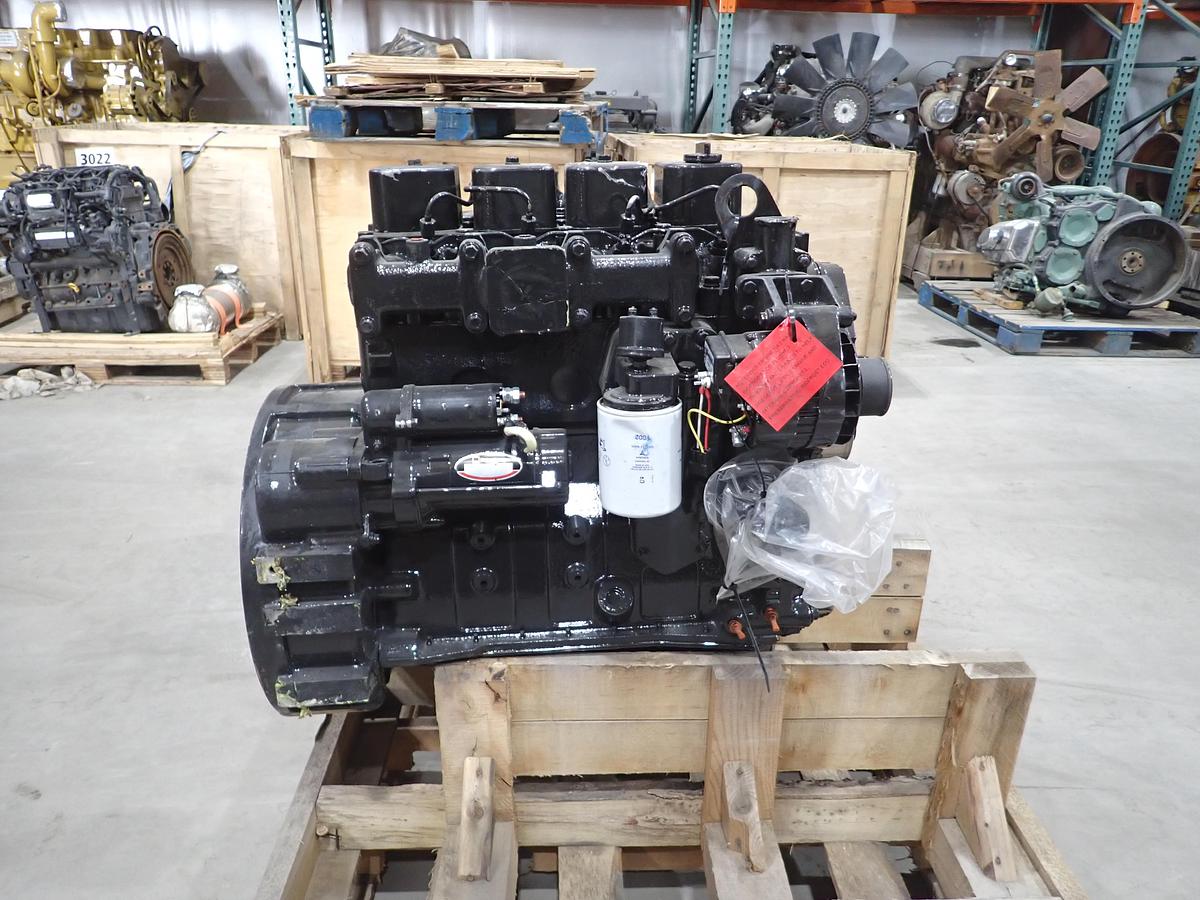 Used 1988 Cummins 4B 3.9 Diesel Engine GOVERNMENT REMAN!