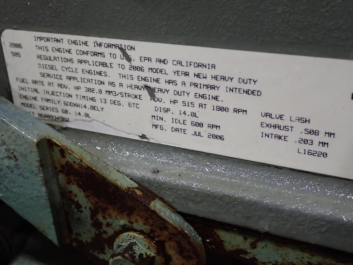 Used 2006 Detroit Diesel Series 60 14 Liter Truck Engine 