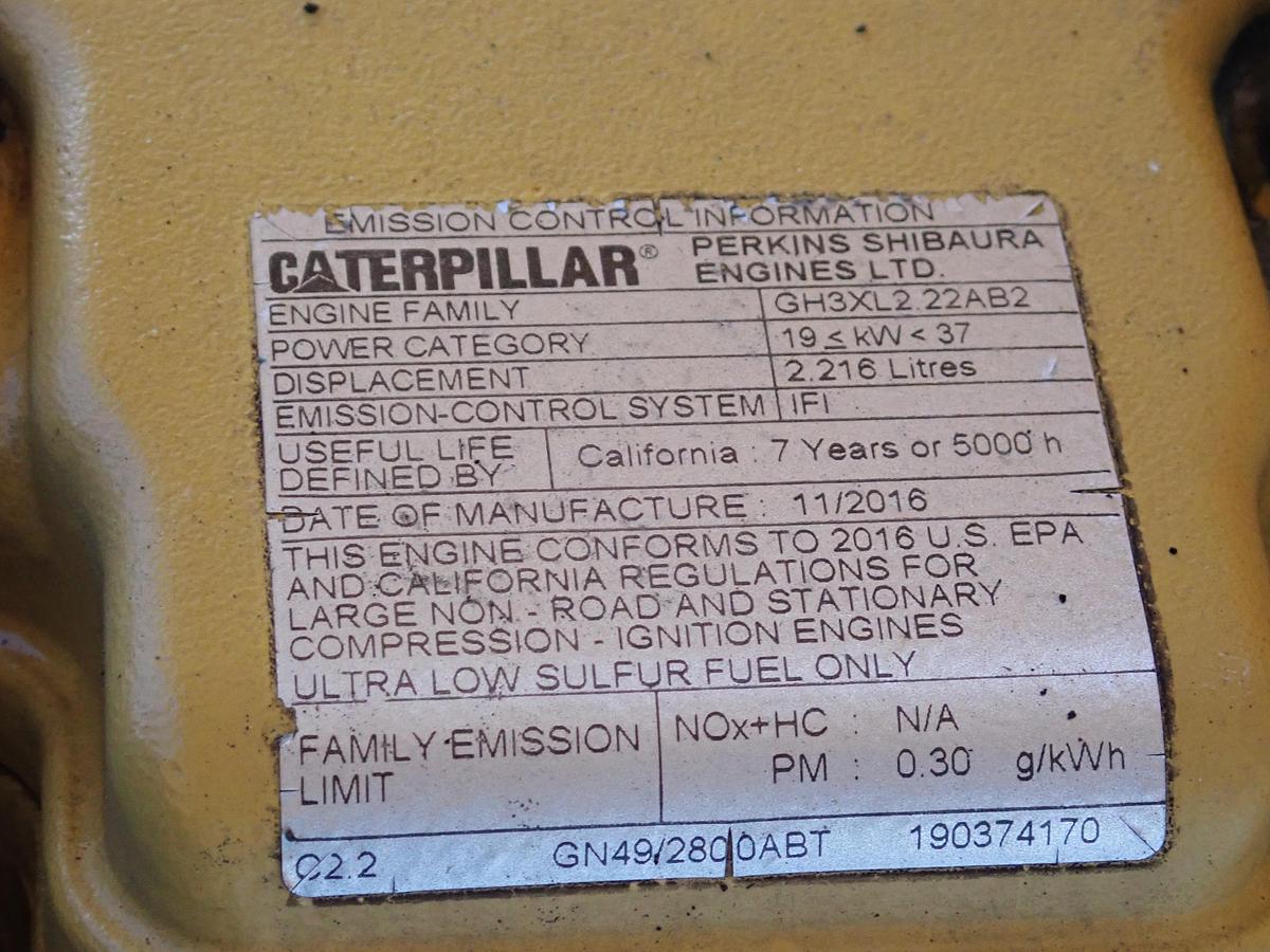 Used 2016 Atlas Copco XAS185CD7 185 CFM Air Compressor 187 HOURS!