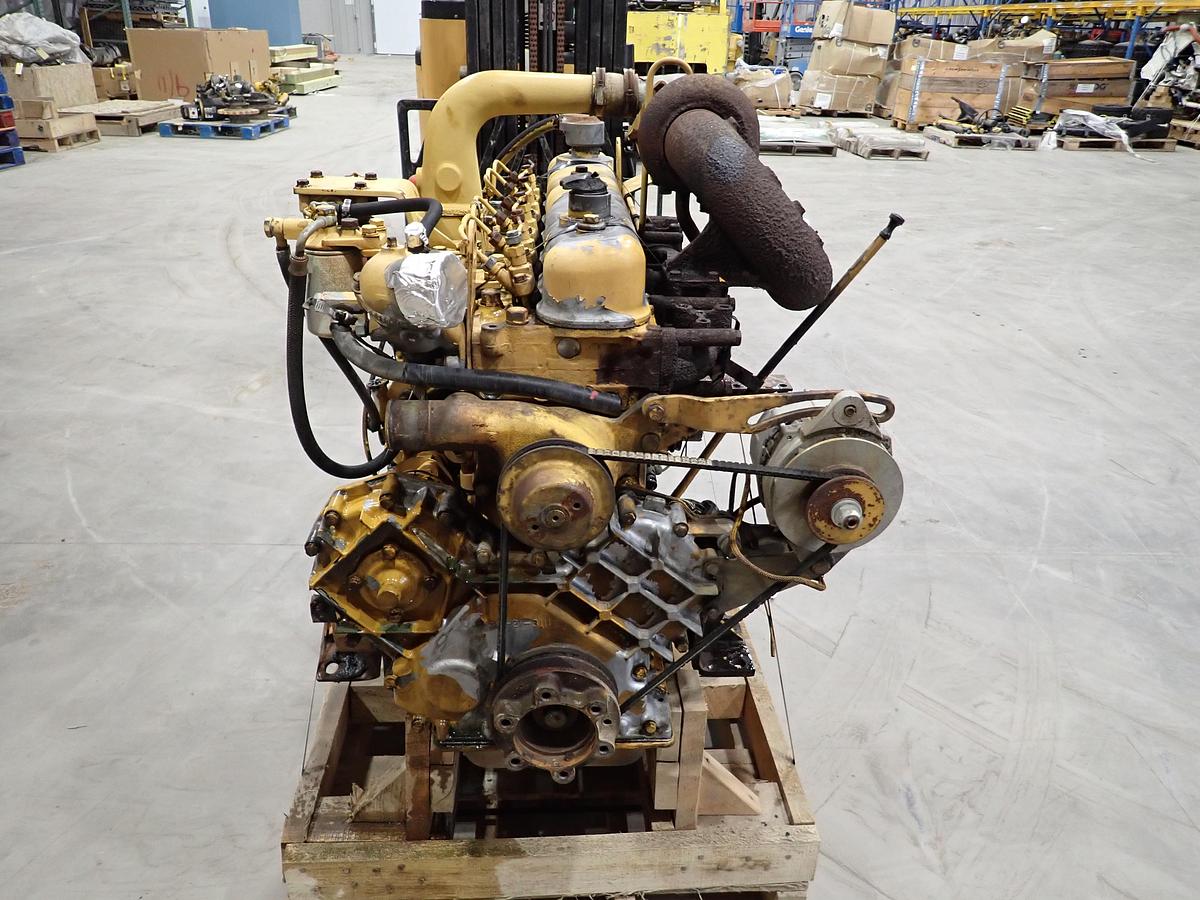 Used Komatsu S6D105-1 Diesel Engine SUPER CLEAN!