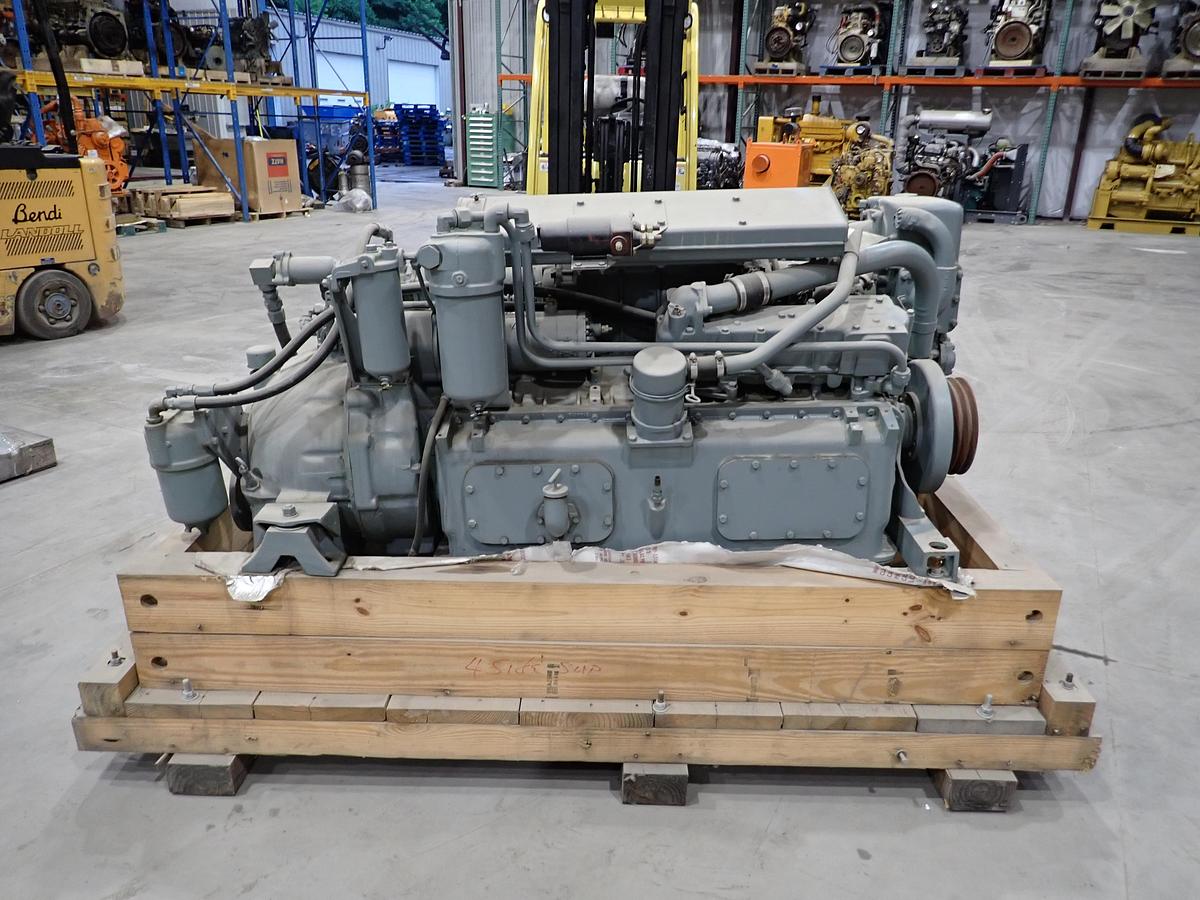 Detroit Diesel 6-71 Marine Engine GOV'T SURPLUS REBUILD W/ MARINE GEAR