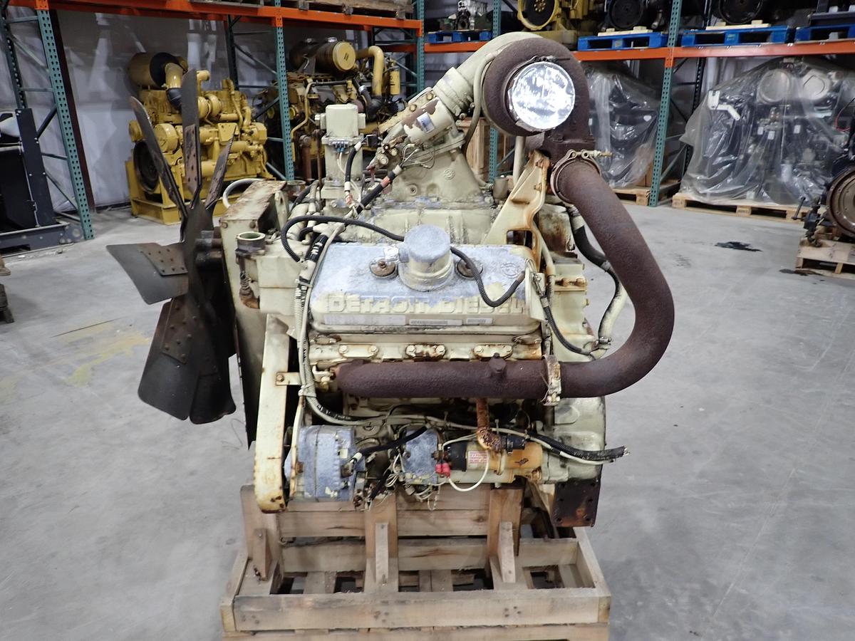 Used Detroit Diesel 6V92TA Engine 8063-7415 415 HP