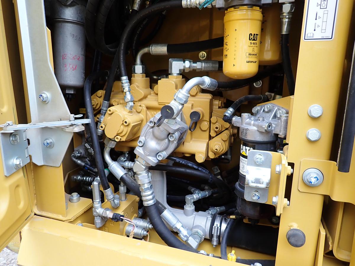 Used 2018 CAT 313FL Hydraulic Excavator FRONT BLADE