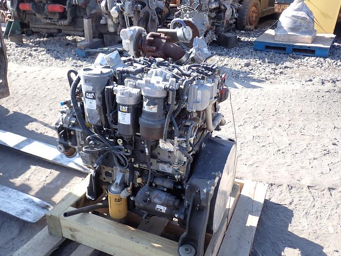 Used 2018 CAT C4.4 Diesel Engine TL1055D Telehandler AR 440-0603