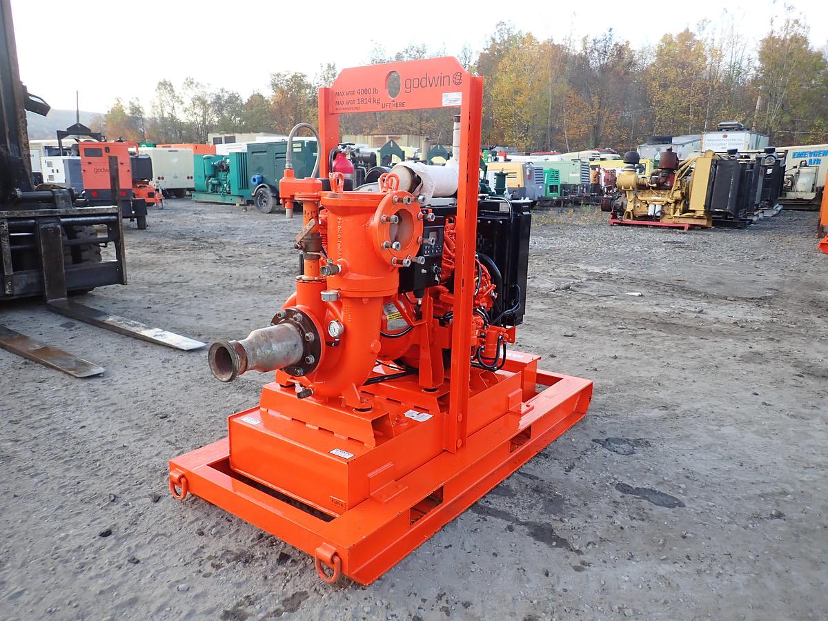 Used 2023 Godwin SD150M 6" Water Pump 134 HOURS!