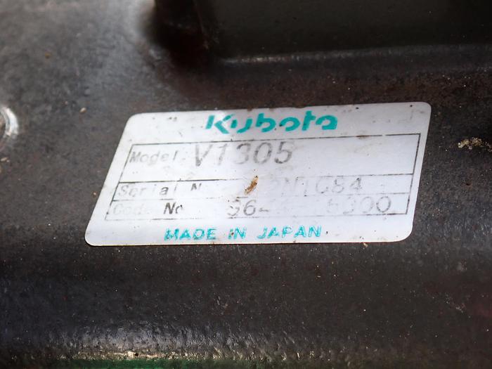 Used 2002 Kubota V1305-E Diesel Engine 