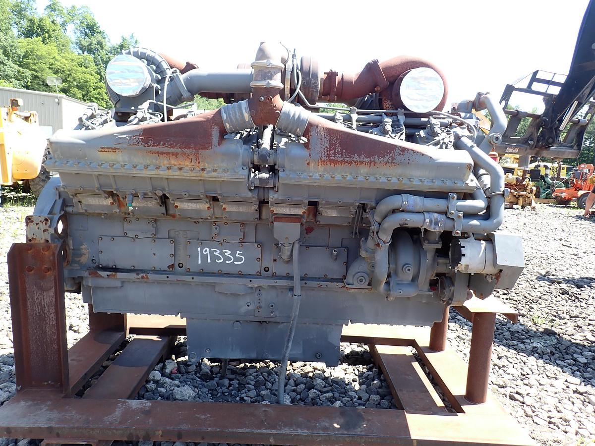 Used 2014 Cummins QSK50 Diesel Engine CPL 3728