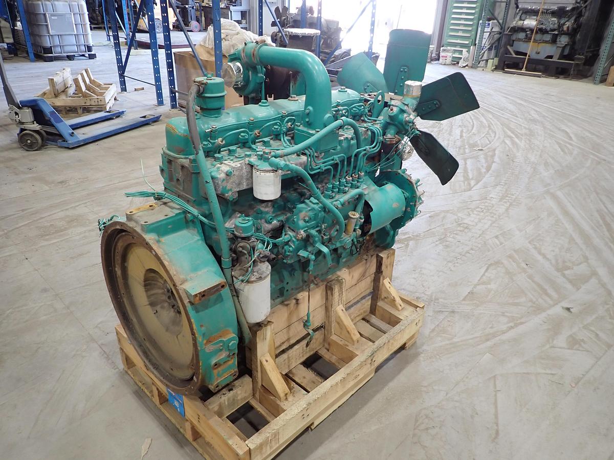 Used Komatsu S6D110-1 Turbo Diesel Engine 1401 HOURS!