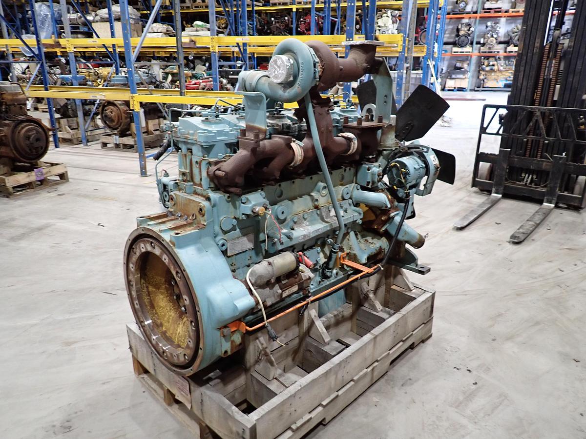 Used 1999 Komatsu S6D125E-2 Diesel Engine