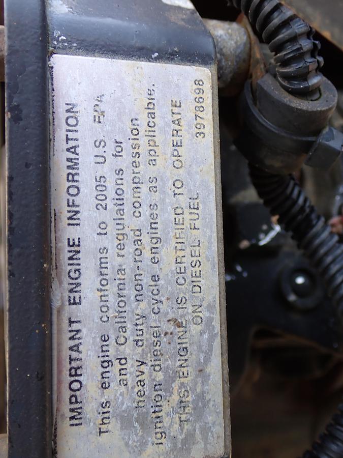 Used 2005 Cummins QSB 5.9 Diesel Engine CPL 8300