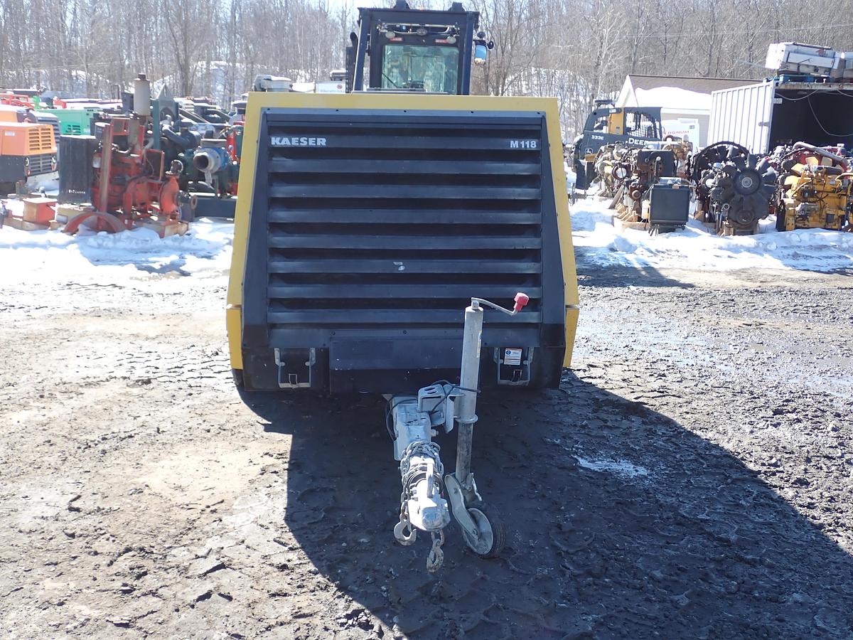 Used 2022 Kaeser M118 Mobilair 405 CFM Air Compressor 