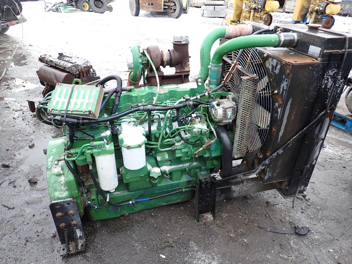 Used 2004 John Deere 6081HF070 Diesel Engine