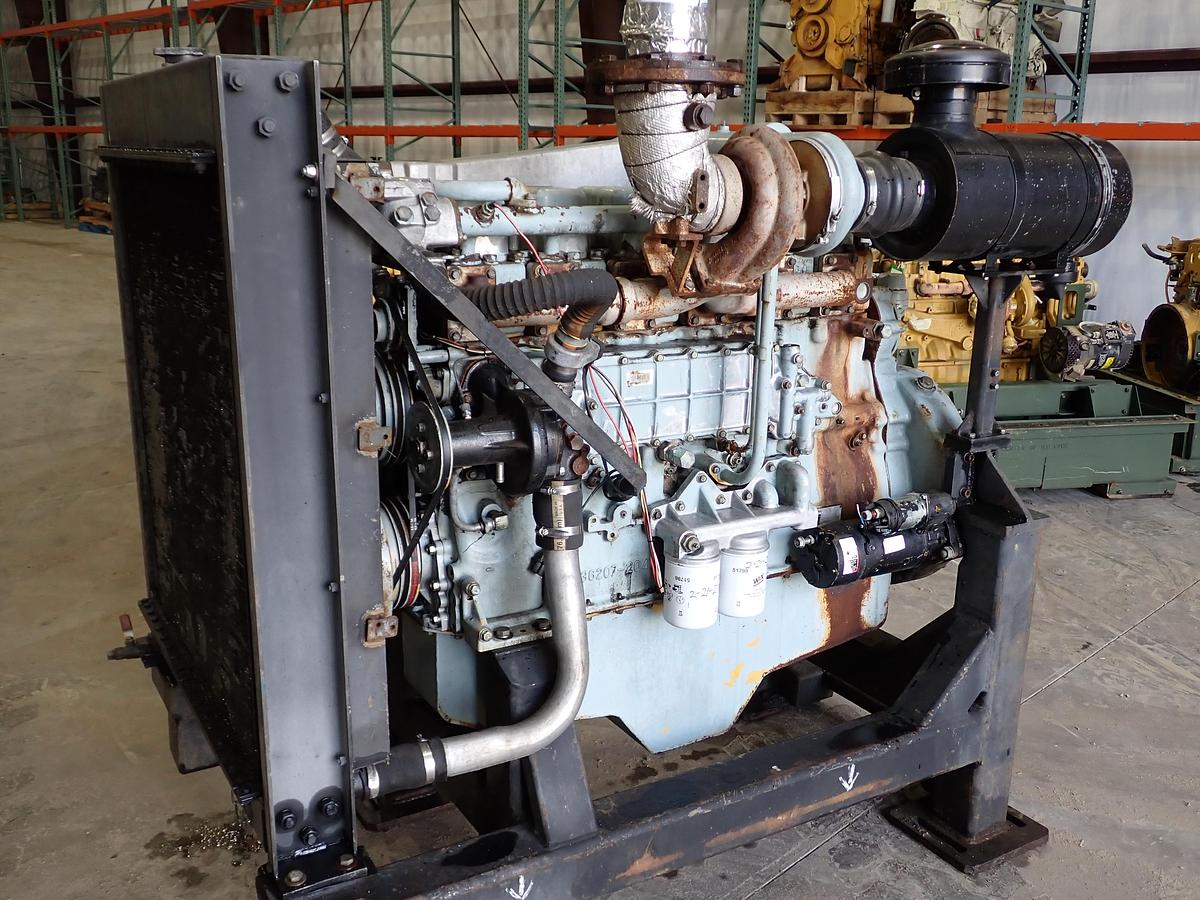 Refurbished 1983 Mitsubishi S6B-TA Diesel Engine POWER UNIT! FRESH REBUILD!
