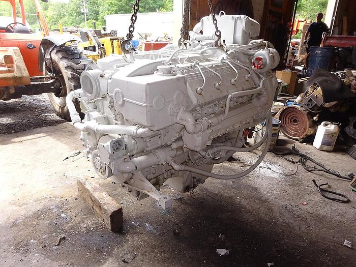 Used ROLLS ROYCE PERKINS CV8-3008 V8 Marine Diesel Engines 2 AVAIL REBUILT 457 HP !!!