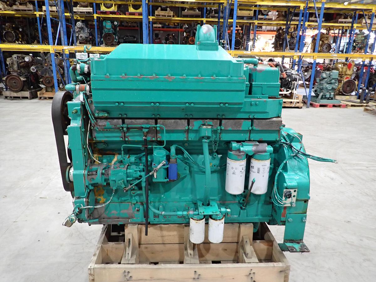 Used 1986 Cummins KTA19-G2 Diesel Engine LOW HOUR GOV'T SURPLUS