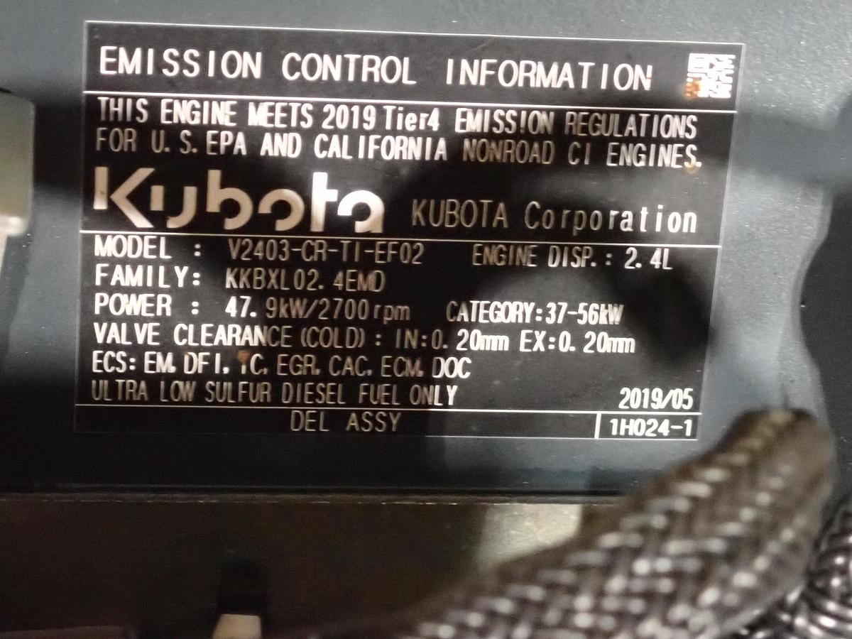 Used 2019 Kubota V2403-CR-TI-EF02