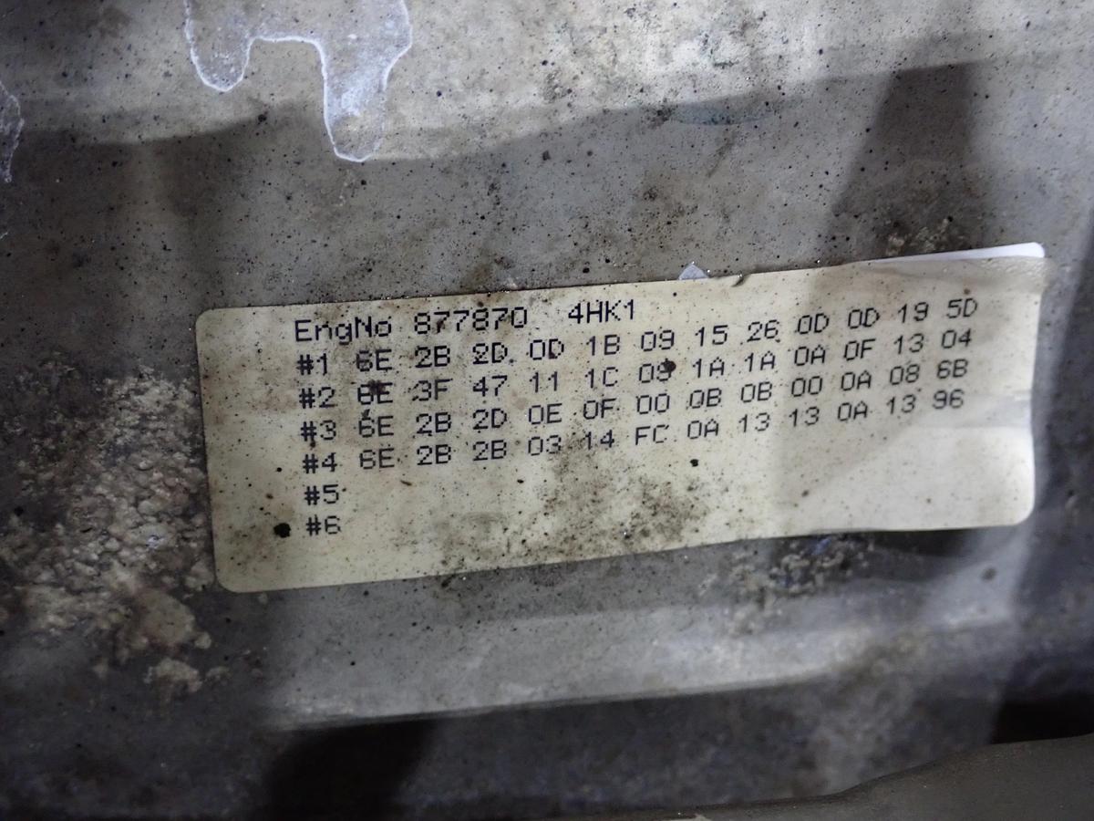 Used 2010 Isuzu 4HK1-TC Diesel Engine 25K MILES!