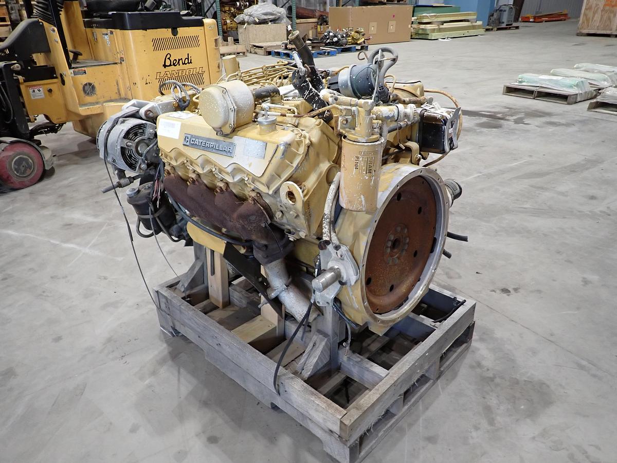 Used 1986 CAT 3208 Diesel Engine 16K MILES! AR # 7C-1553