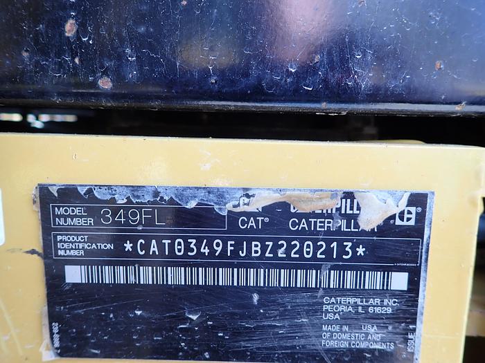 Used 2018 CAT 349FL Hydraulic Excavator