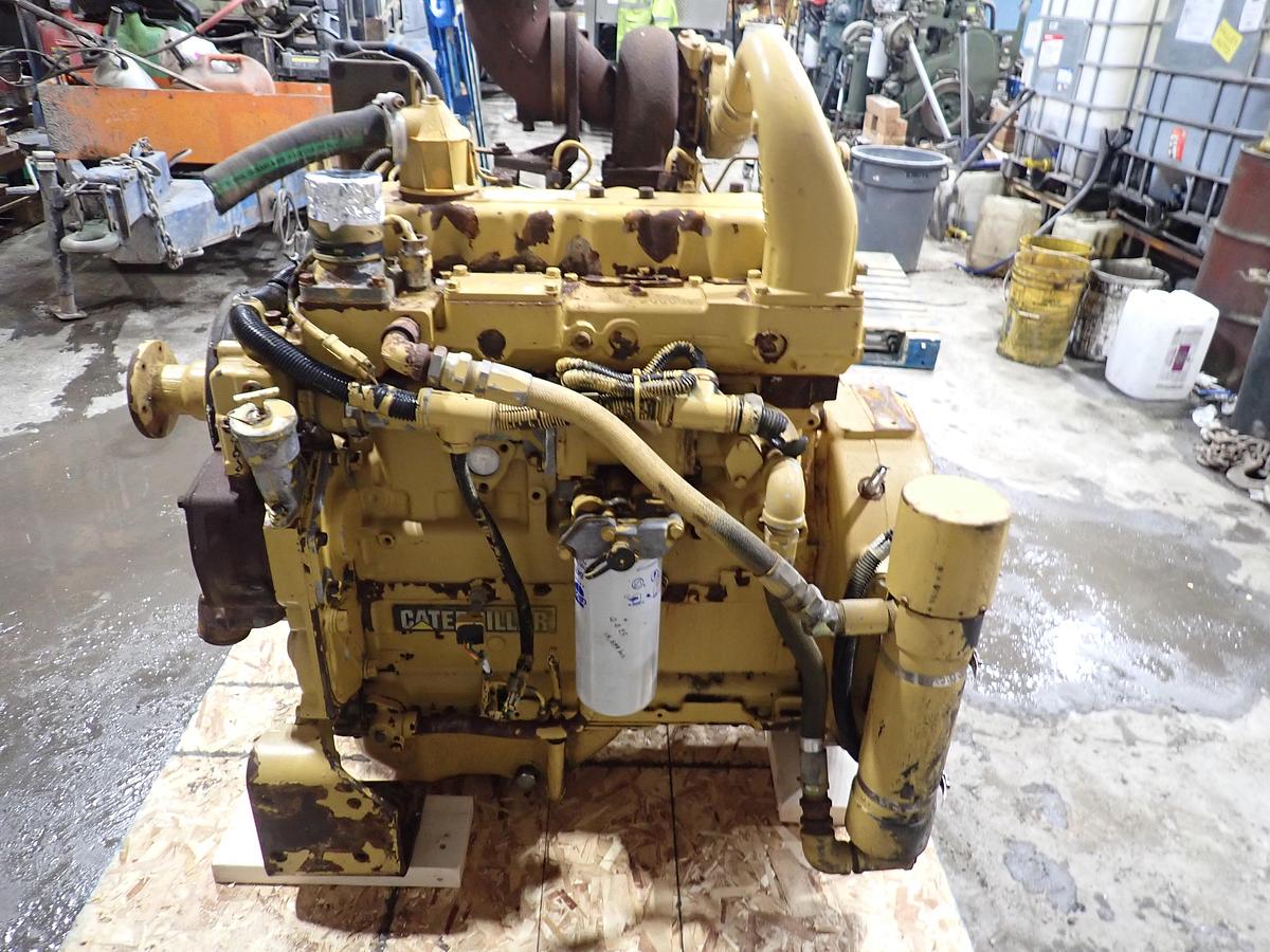 Used 1995 CAT 3304 DI Turbo Diesel Engine 