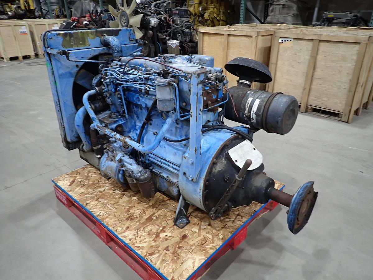 Used Perkins 6.354T Turbo Diesel Engine PTO CLUTCH!