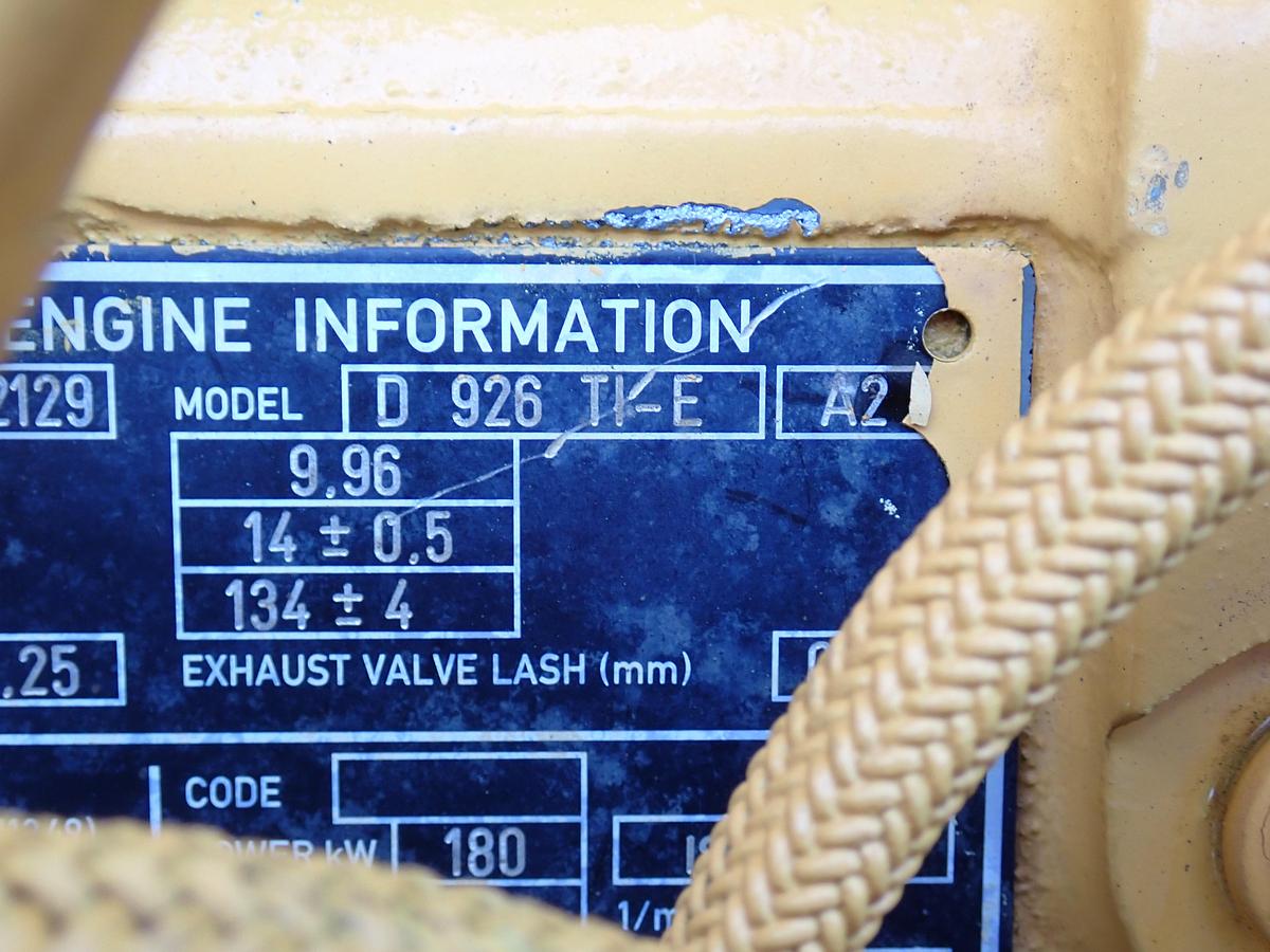 Used 2002 Liebherr D926-TI-E Diesel Engine R944 Excavator