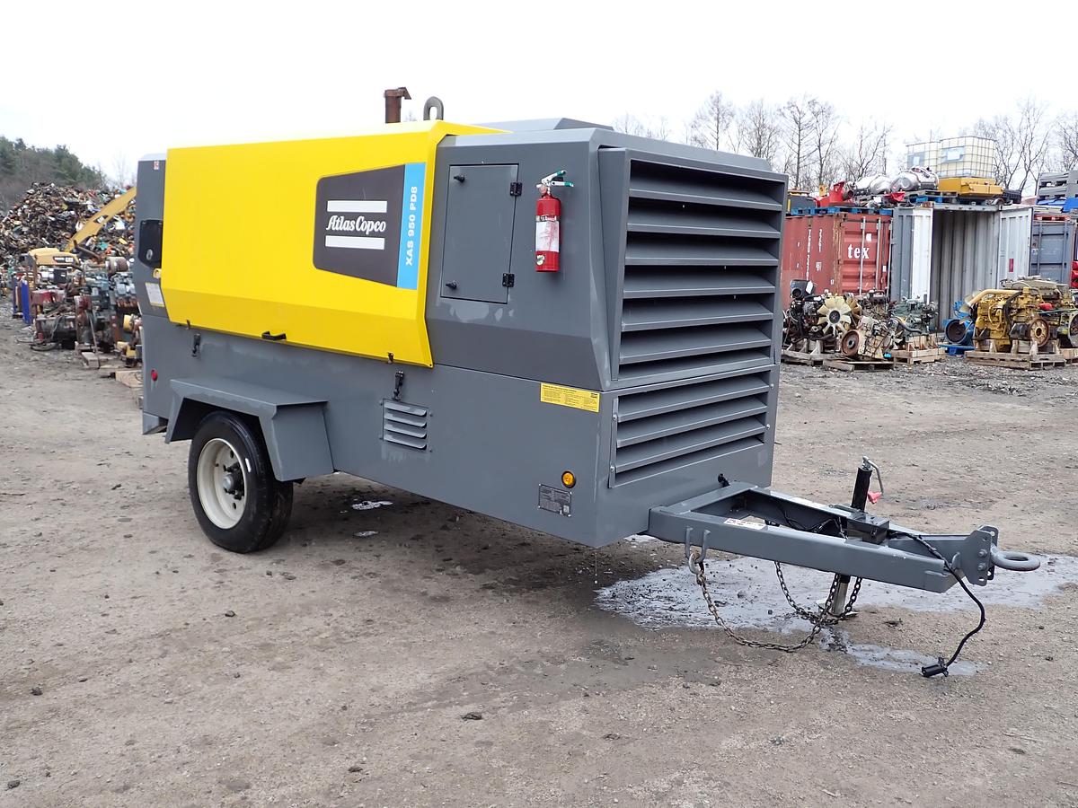Used 2020 Atlas Copco XAS950 PD8 950 CFM Air Compressor