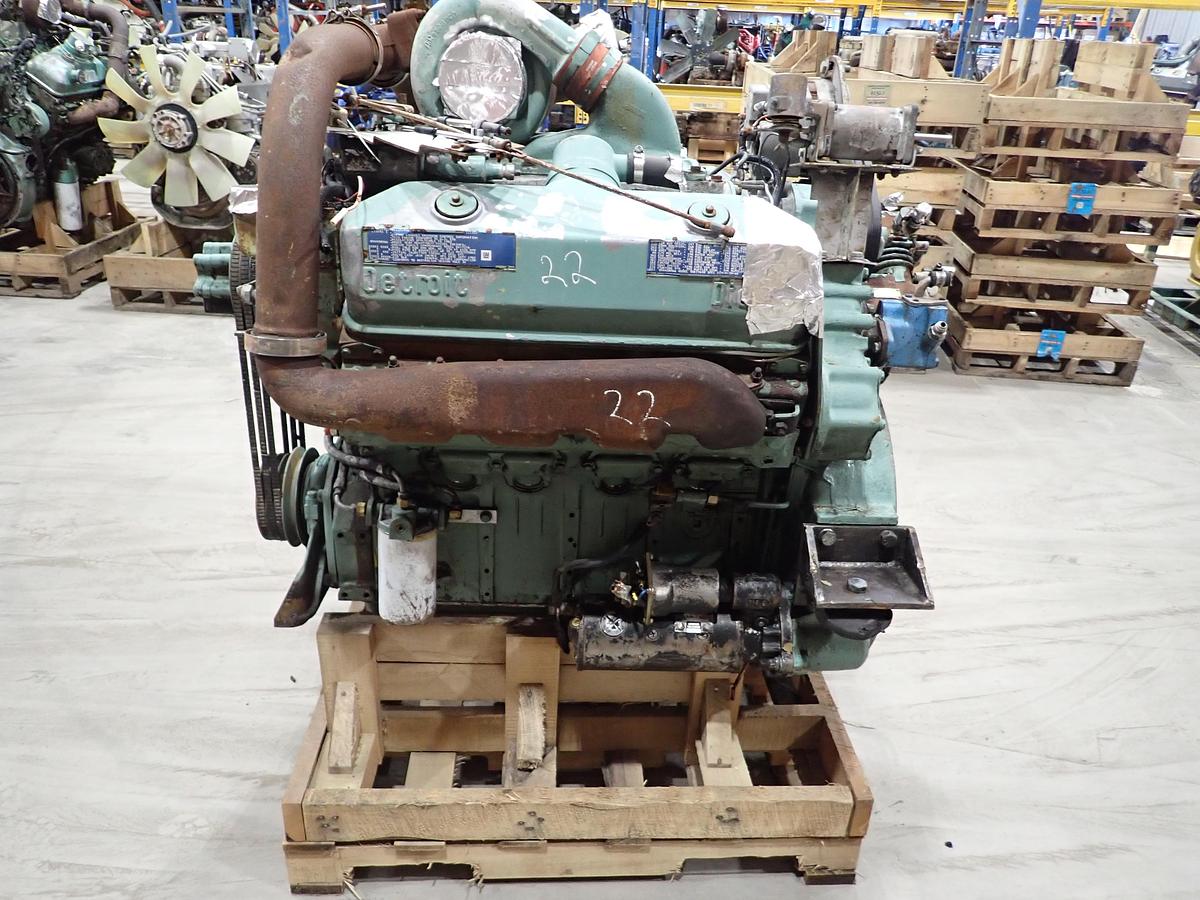 Used 1982 Detroit Diesel 8V71TA Engine 7087-7640