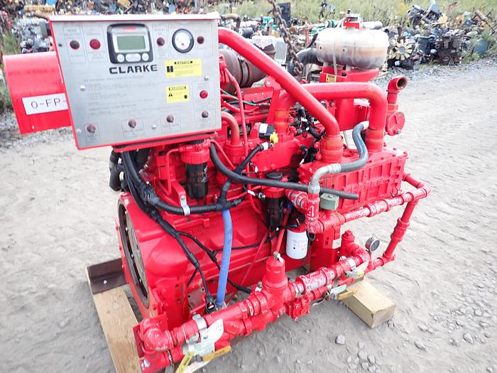 Used 2014 John Deere 6068HFC48 Diesel Fire Pump Engine