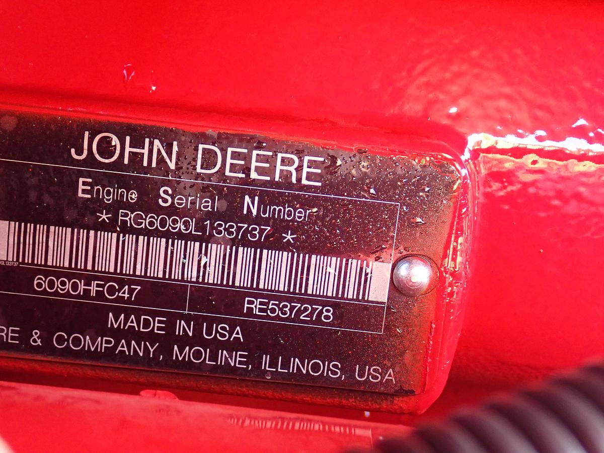 Used 2018 John Deere 6090HFC47 Diesel Engine 42 HOURS!