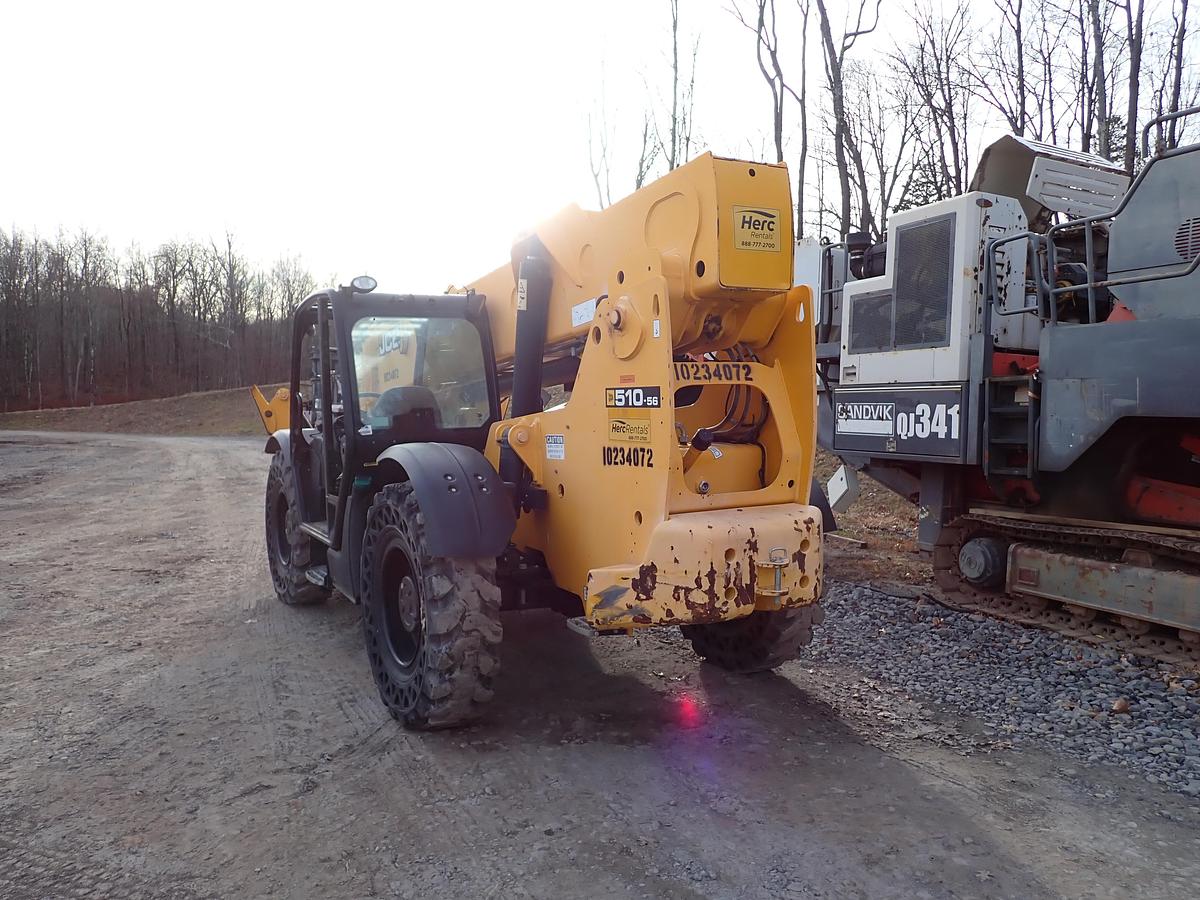 Used 2018 JCB 510-56 10K Telehandler